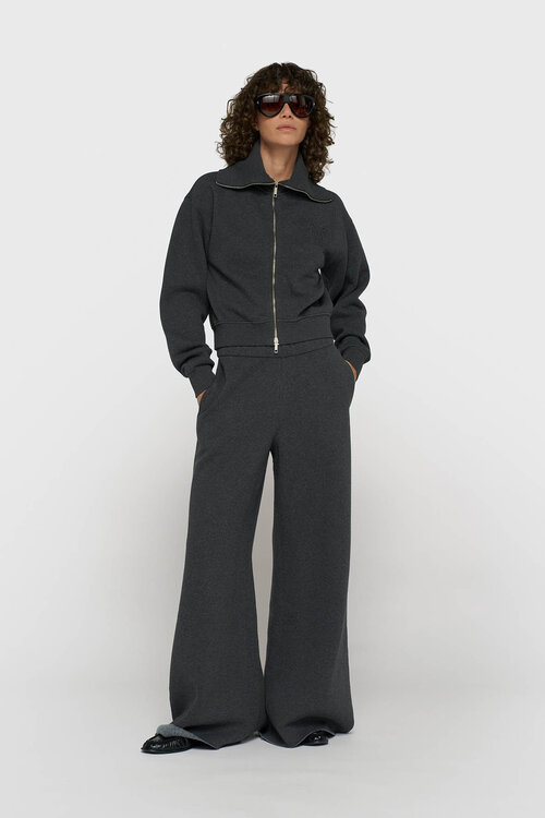 10Days fleece wide jogger antra