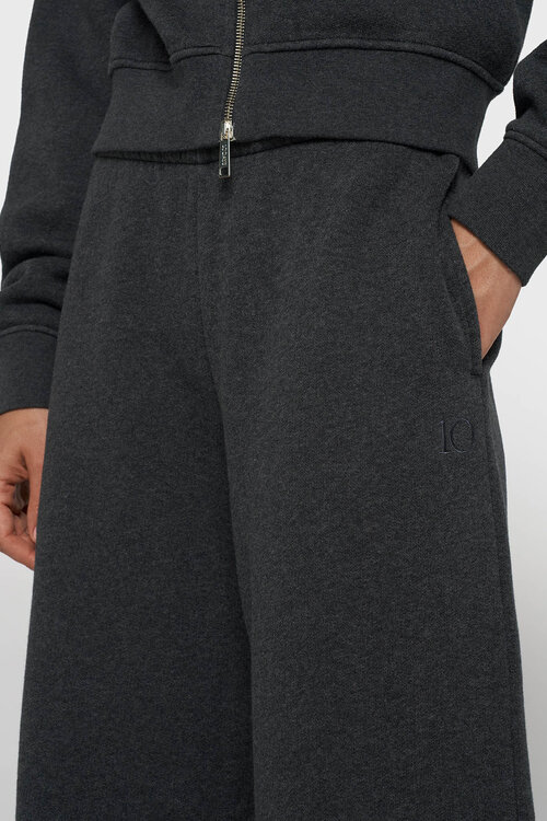 10Days fleece wide jogger antra