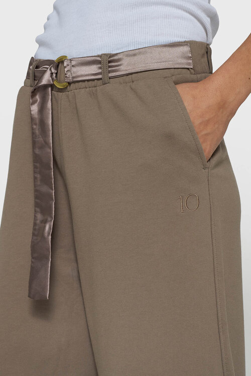 10Days banana broek fleece bruin