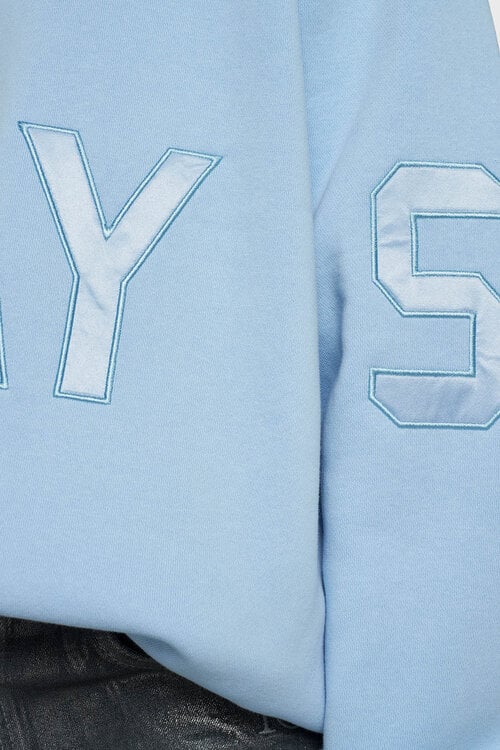 10Days blauwe statement sweater