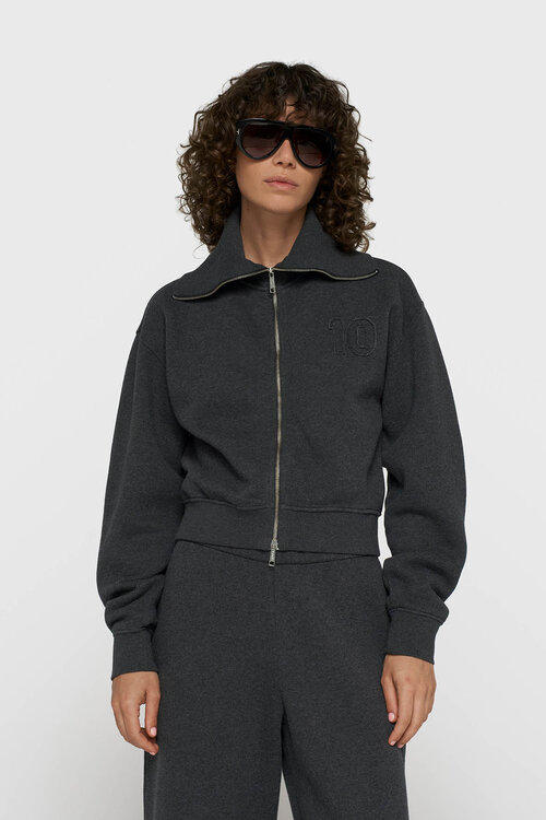 10Days fleece vest met rits antra