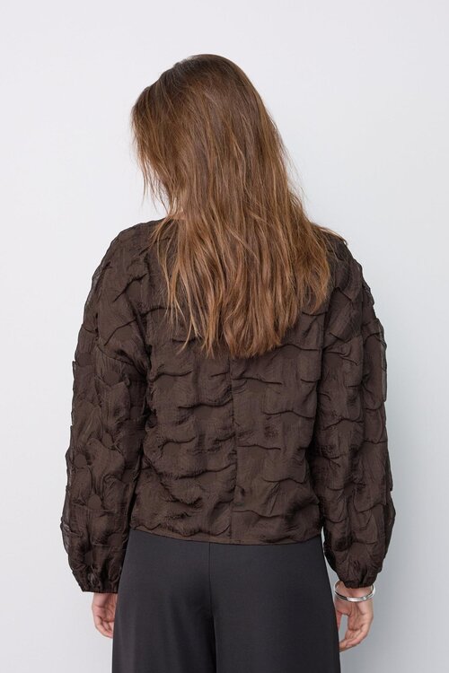 Co'couture Bruine Faren blouse