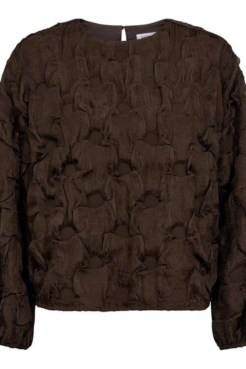 Co'couture Bruine Faren blouse