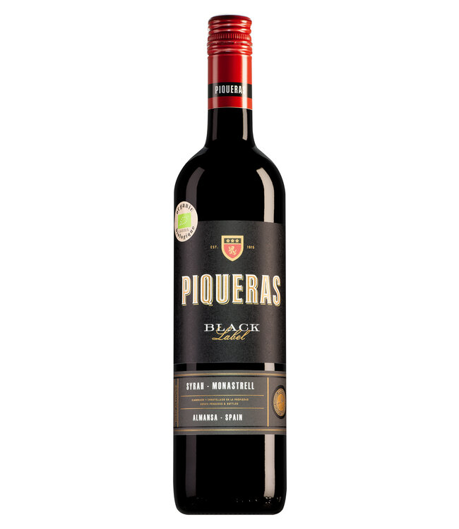 Bodegas Piqueras Almansa Black Label Syrah-Monastrell - 2023