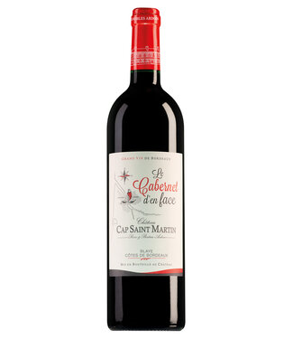 Château Cap Saint Martin Château Cap Saint-Martin Blaye Côtes de Bordeaux Le Cabernet d'en Face - 2018
