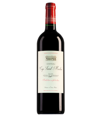 Château Cap Saint Martin Château Cap Saint-Martin Blaye Côtes de Bordeaux Merlot Élevé en Fût de Chêne - 2020