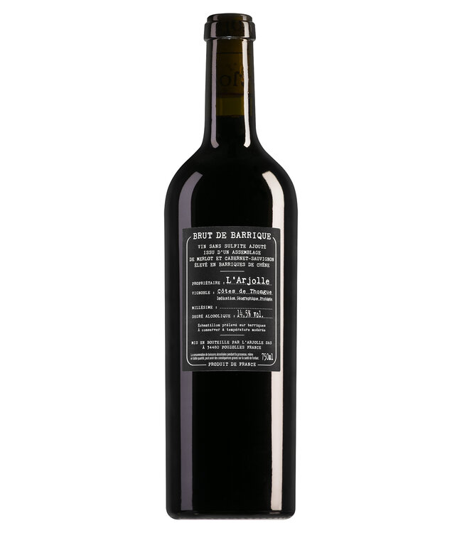 Domaine de l'Arjolle Côtes de Thongue Brut de Barrique Cabernet Sauvignon-Cinsault - 2023