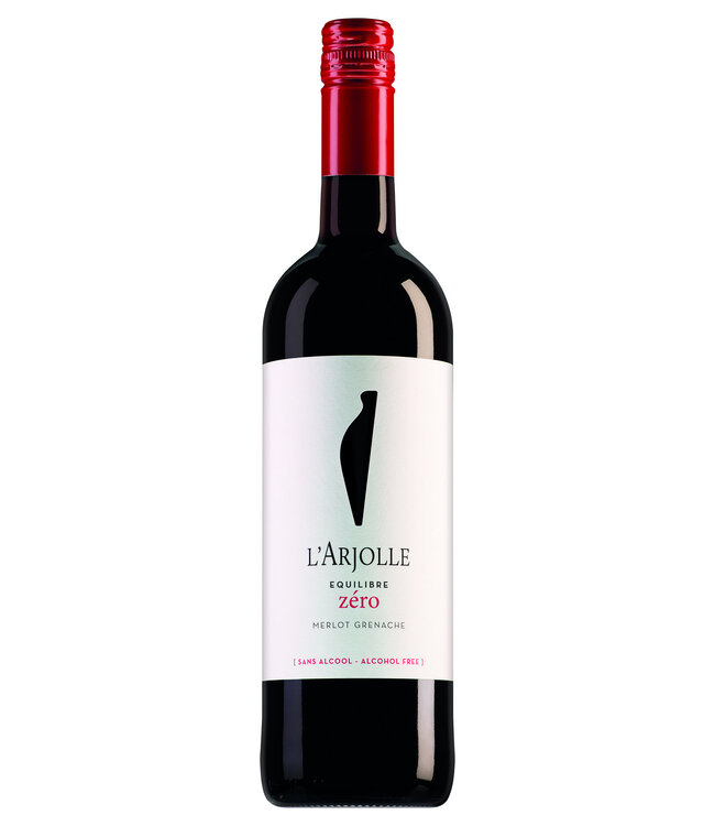 L'Arjolle Côtes de Thongue Equilibre Zéro Merlot-Grenache Rouge alcoholvrij