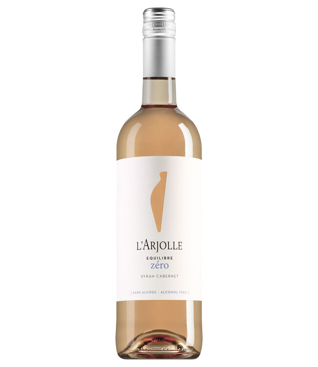 L'Arjolle Côtes de Thongue Equilibre Zéro Syrah-Cabernet Rosé alcoholvrij