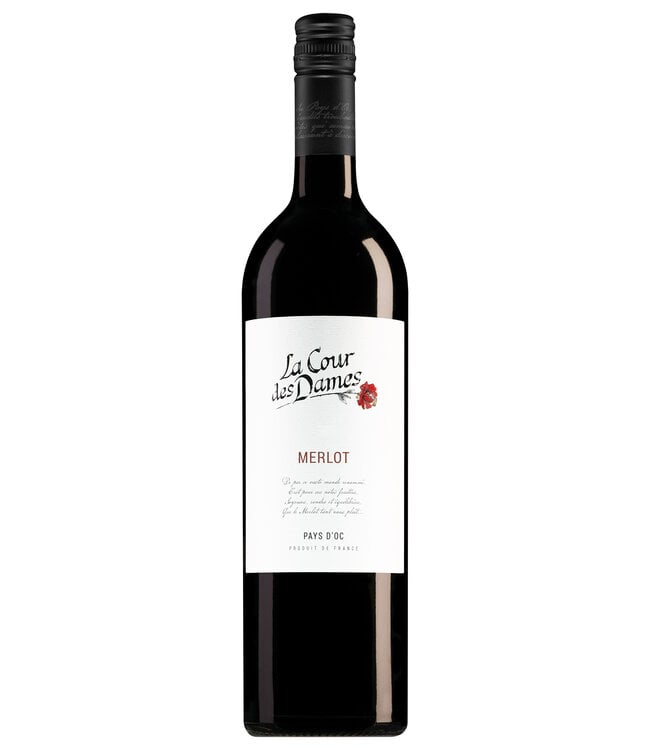 La Cour des Dames Pays d'Oc Merlot - 2024
