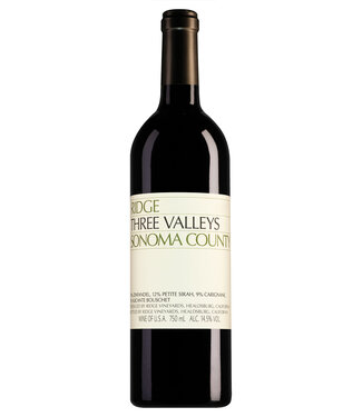 Ridge Vineyards Ridge Sonoma County Three Valleys - 2022