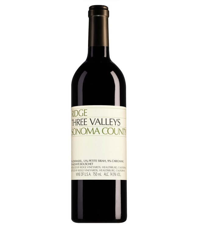 Ridge Sonoma County Three Valleys - 2022