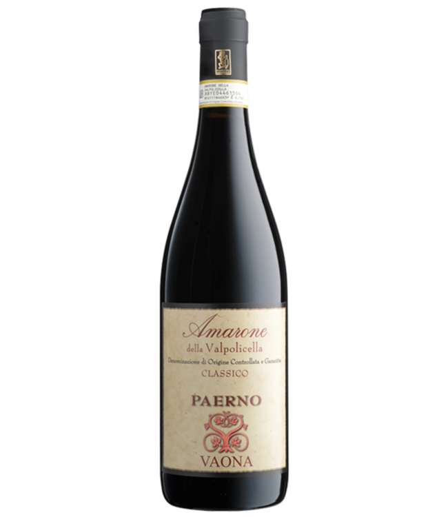 Vaona Amarone Classico Paerno - 2018