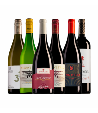Wijnpakket januari (6 flessen)