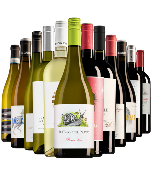 Wijnpakket maart(12 flessen)