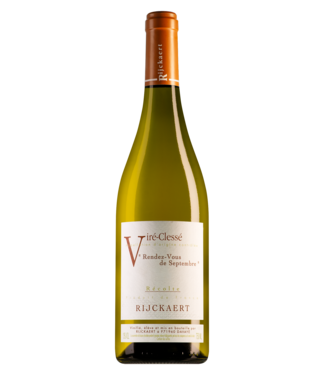 Domaine Rijckaert | Frankrijk | Bourgogne Rijckaert Viré-Clessé Rendez-Vous de Septembre Chardonnay Rijckaert Viré-Clessé Rendez-Vous de Septembre Chardonnay 2024