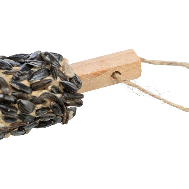 Voerstick XL voor de buitenvogels - Lekkere snack voor tuinvogels - Zonnebloempitten - 30 cm