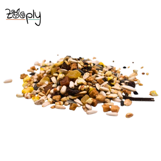 Zooply Papegaaienvoer met fruit – 3 kg