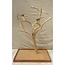 Java Tree vogelboom met plateau - Vogelboom van Java hout op wielen voor middelgrote tot grote papegaaien - X-Large
