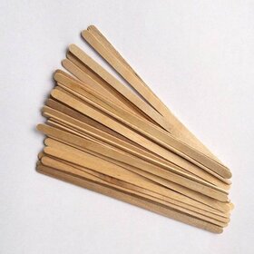 Houten harsspatels extra smal 100 stuks