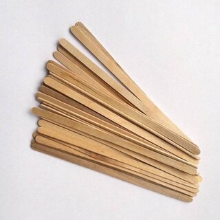 Houten harsspatels extra smal 100 stuks