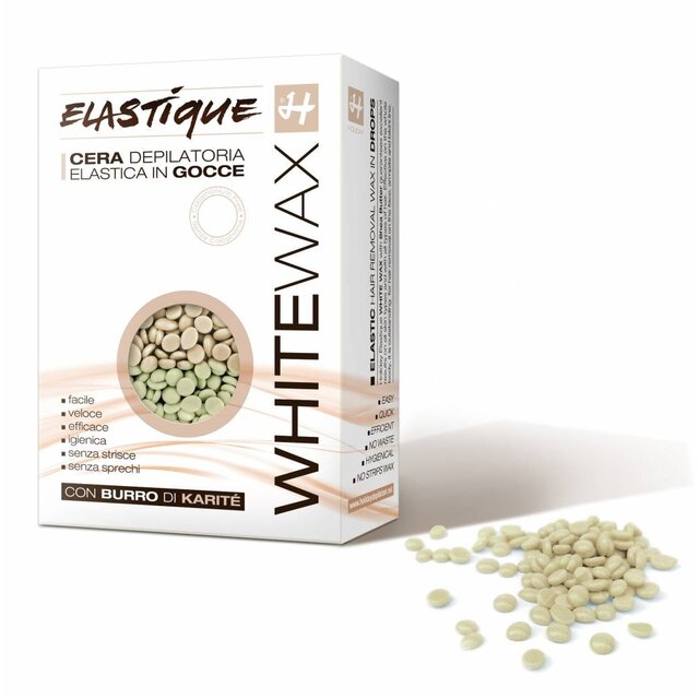 Elastique White filmhars – striploos & hypoallergeen