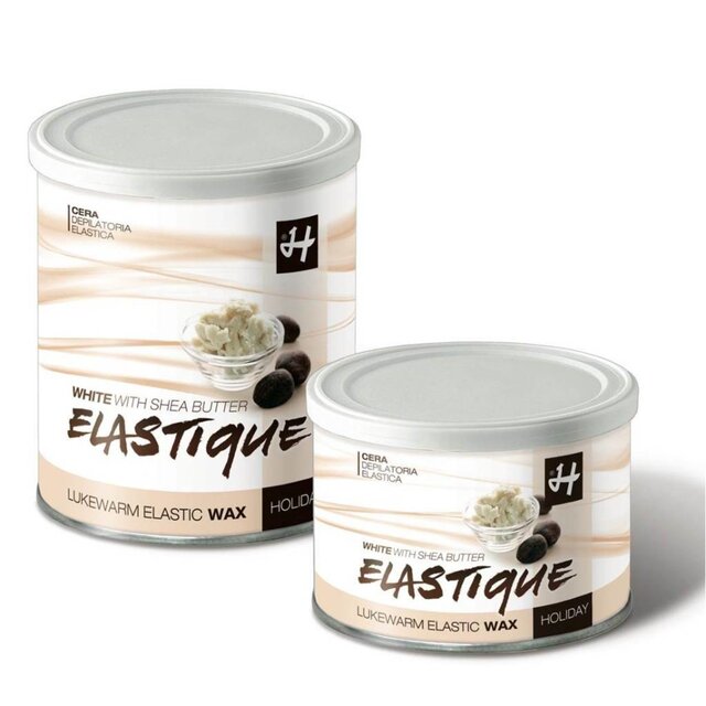 Elastique White filmhars – striploos & hypoallergeen