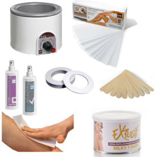 Luxe hars set voor thuis ontharen