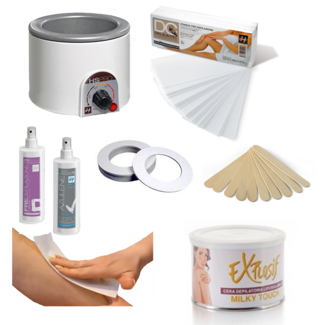 Luxe Creamy Hars set voor thuis ontharen