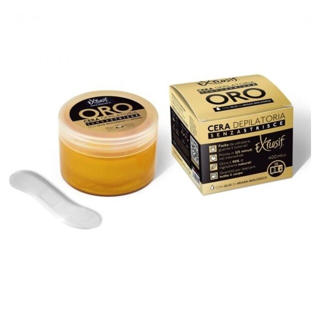 Cera Brasiliana Gold hars 400 ml – zonder strips