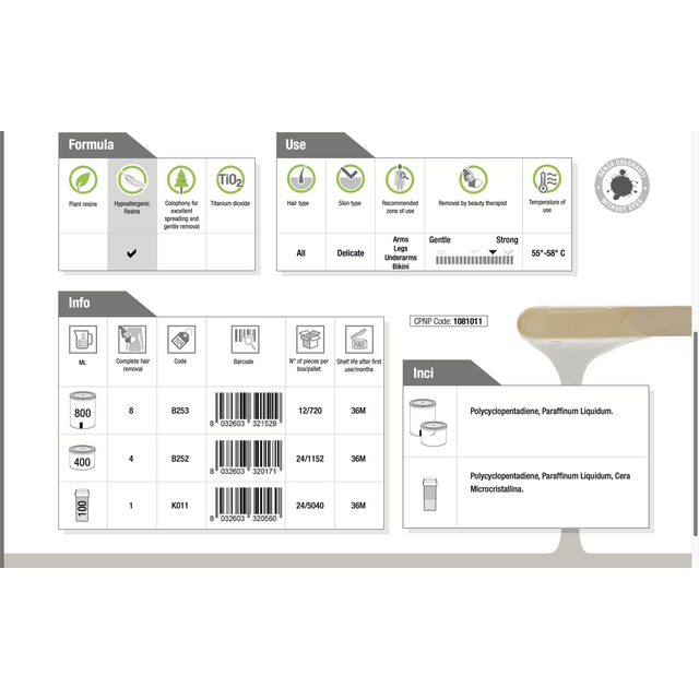 Holiday Transparent striphars – hypoallergeen