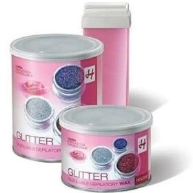 Holiday Glitter Gel Striphars – roze glitter (100 ml, 400 ml, 800 ml)