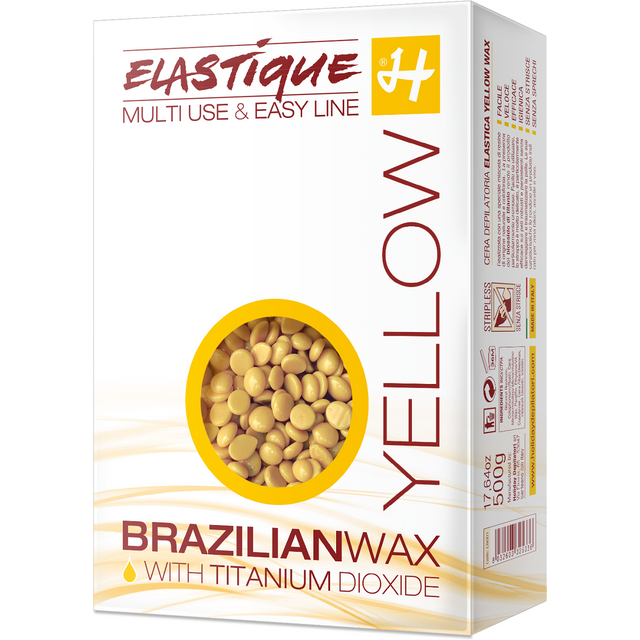 Elastique Brazilian filmhars – Yellow| ontharen zonder strips