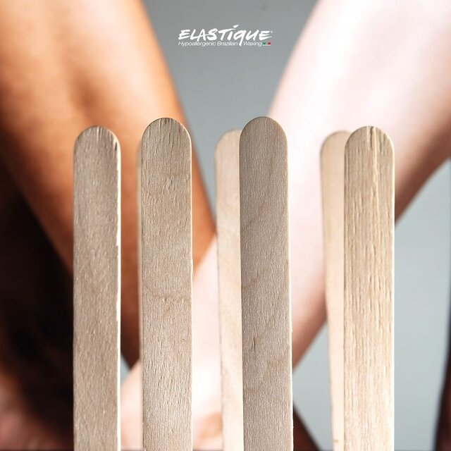 harsspatels XL – 100 stuks (hout)