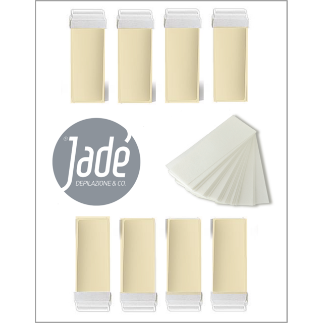 Hars refills Box Zinc Oxide & Mica – voor mannenhuid | 8 harspatronen