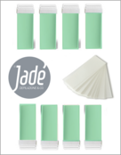 hars refills Box Jade Aloe Vera & Argan , 8 harspatronen + 50 strips