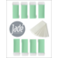 Jade hars refills Box Jade Aloe Vera & Argan , 8 harspatronen + 50 strips