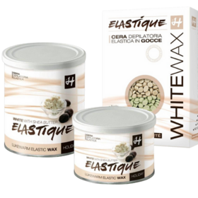 Elastique White filmhars – striploos & hypoallergeen