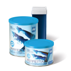 Perfetta Blue – blauwe striphars voor gladde ontharing