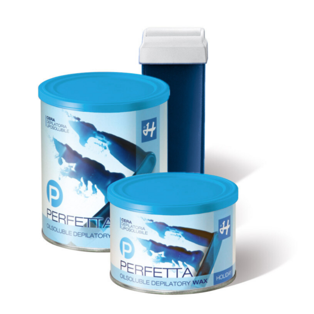 Perfetta Blue – blauwe striphars voor gladde ontharing