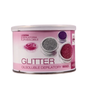 Holiday Glitter Gel Striphars – roze glitter (100 ml, 400 ml, 800 ml)