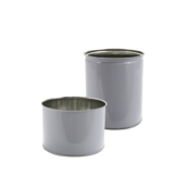 Leeg blik met deksel 400 ml / 800 mlâvoor harsverwarmer