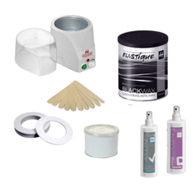 Elastique Black Hars Set– met Holiday Etna Harsverwamer (400ml/800ml)