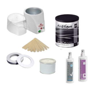 Elastique Black Hars Set– met Holiday Etna Harsverwamer (400ml/800ml)