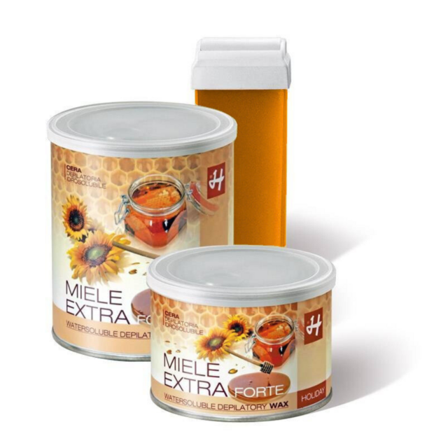 Holiday suikerhars met honing – striphars pot, blik of patroon