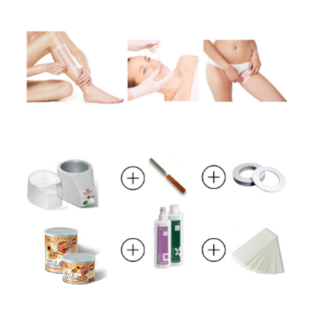Holiday Sugarhars ontharingsset , filmhars kit 400 ml of 800 ml