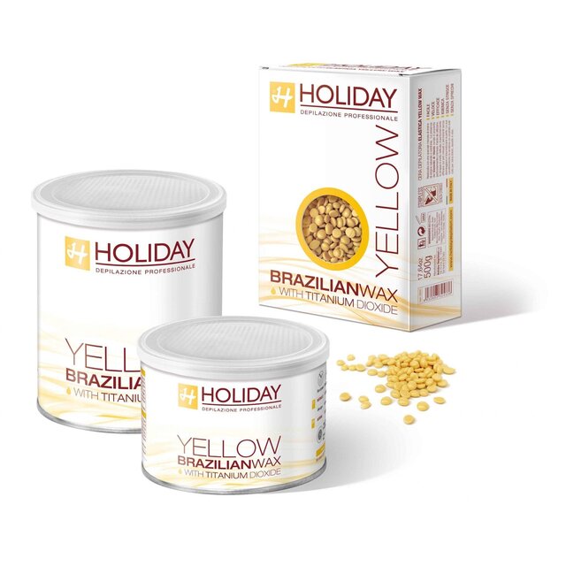 Elastique Brazilian Film hars Yellow | Normale huid