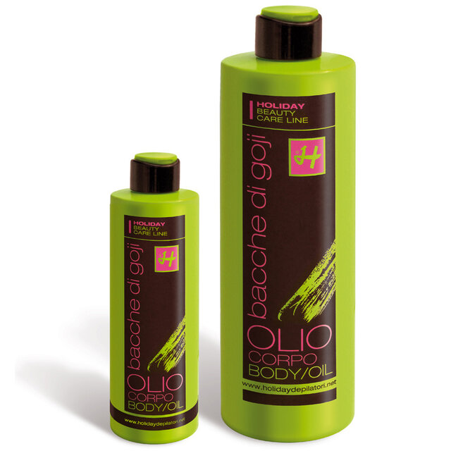 After hars Body Oil met Goji Bessen