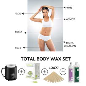 Total Body Wax Set Macadamia
