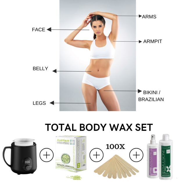 Total Body Wax Set Macadamia